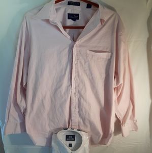 2 Mens Button up Dress shirts